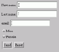 Примеры форм, содержащих ЭУ в элементе INPUT